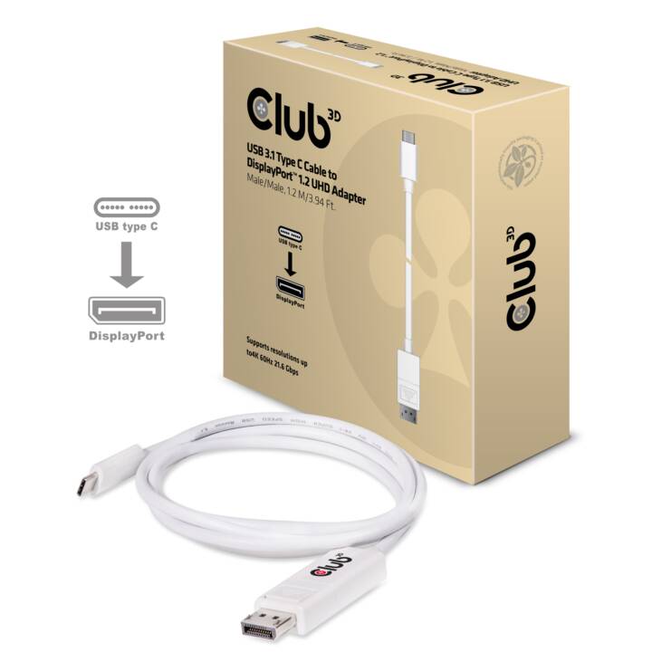 CLUB 3D Adaptateur vidéo (USB C)