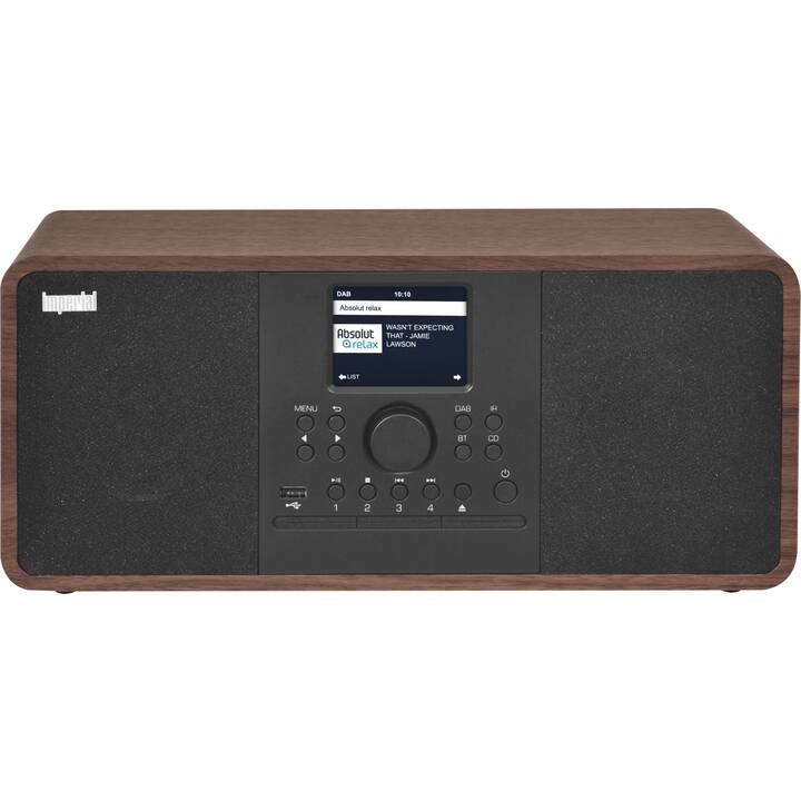 IMPERIAL i205 Internetradio (Braun, Schwarz)