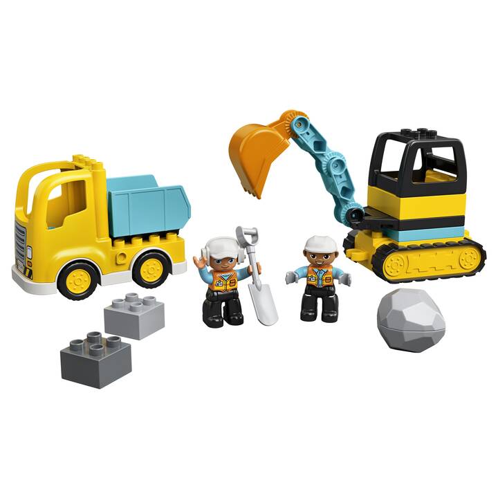 LEGO DUPLO Camion e scavatore cingolato (10931)