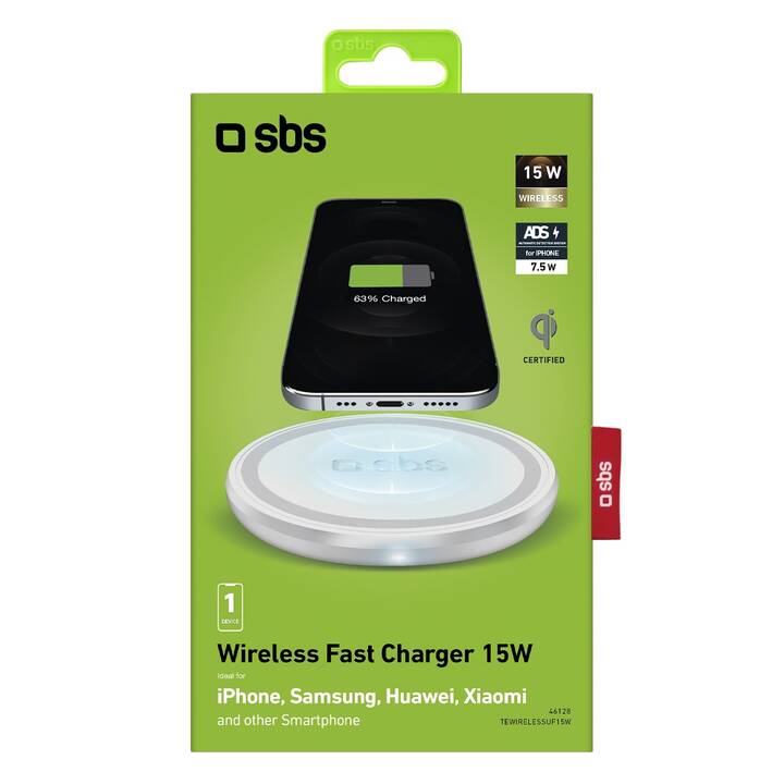SBS Basis 15W Wireless charger (15 W)