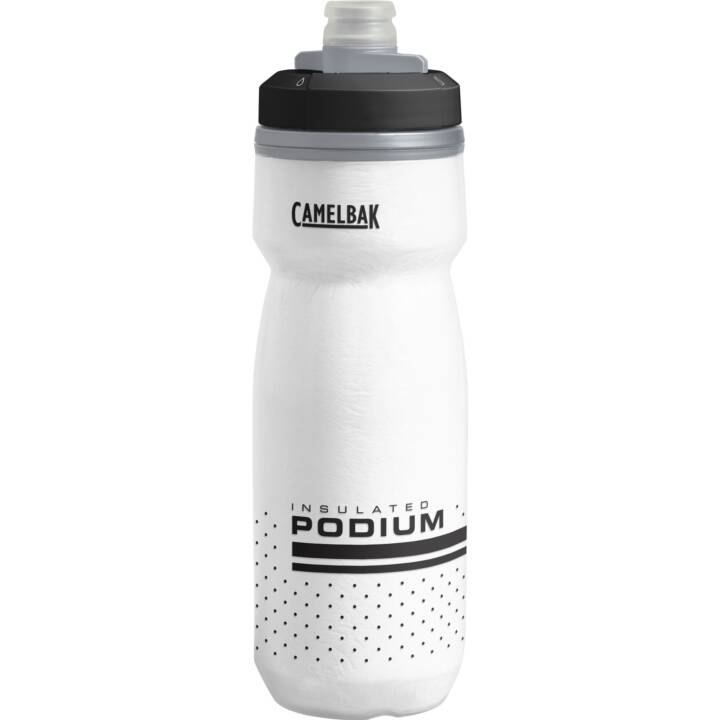 CAMELBAK Bottiglia sportiva Podium Chill (0.62 l, Nero, Bianco)