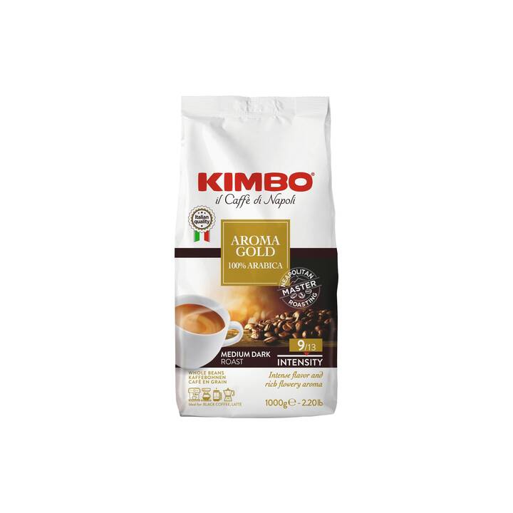 KIMBO Kaffeebohnen Aroma Gold (1000 g)