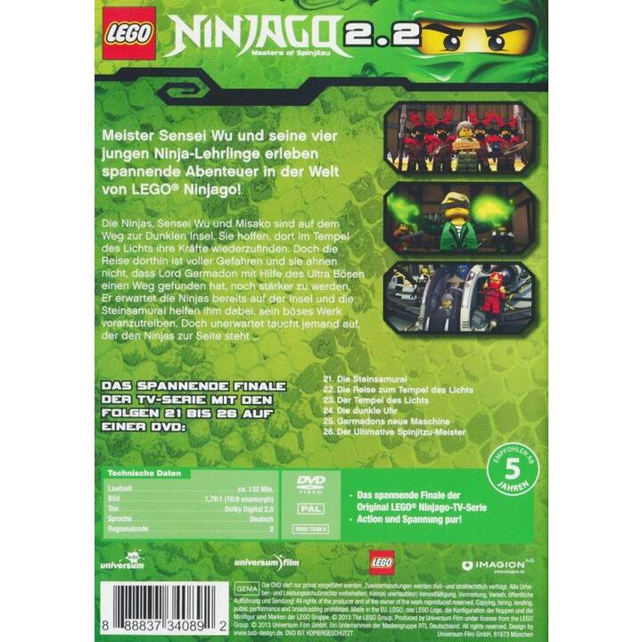 LEGO Ninjago: Masters of Spinjitzu Saison 2.2 (DE)