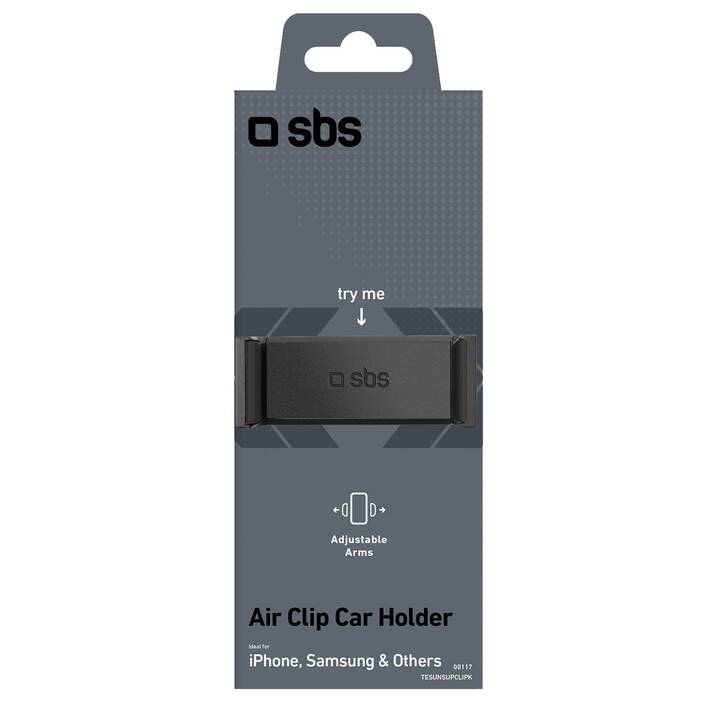 SBS Air Clip Fahrzeughalterung (Schwarz)