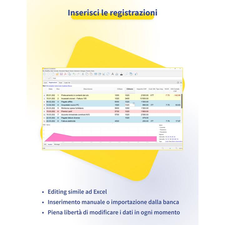 BANANA Contabilità Plus - Professional (Abbonamento, 1 anno, Italiano)