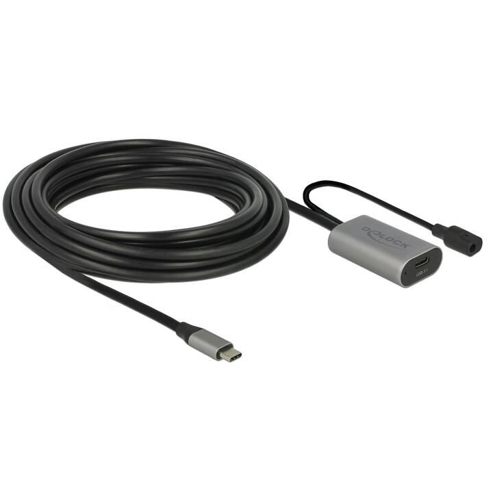 DELOCK Câble USB (USB 3.1 de type C, USB 3.1 de type C, 5 m)