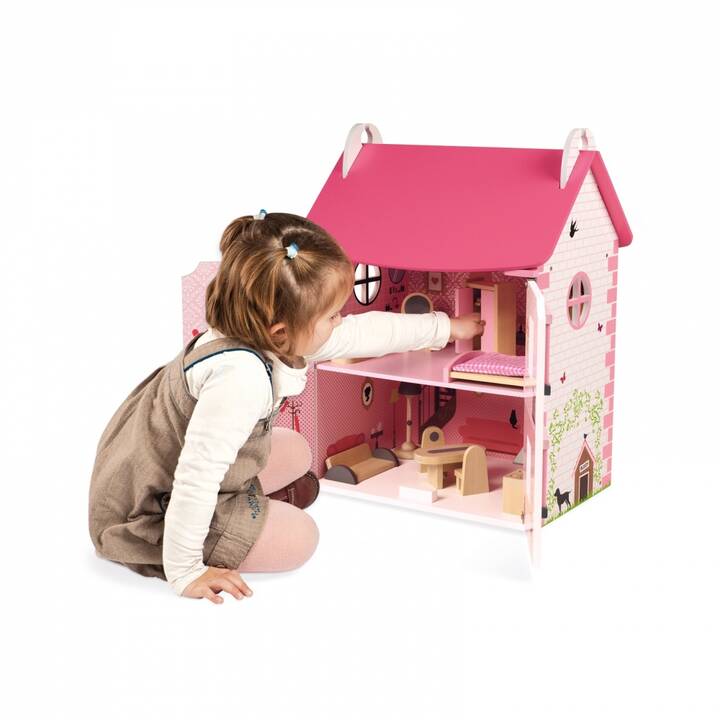 JANOD Mademoiselle J06581 Puppenhaus (Pink)