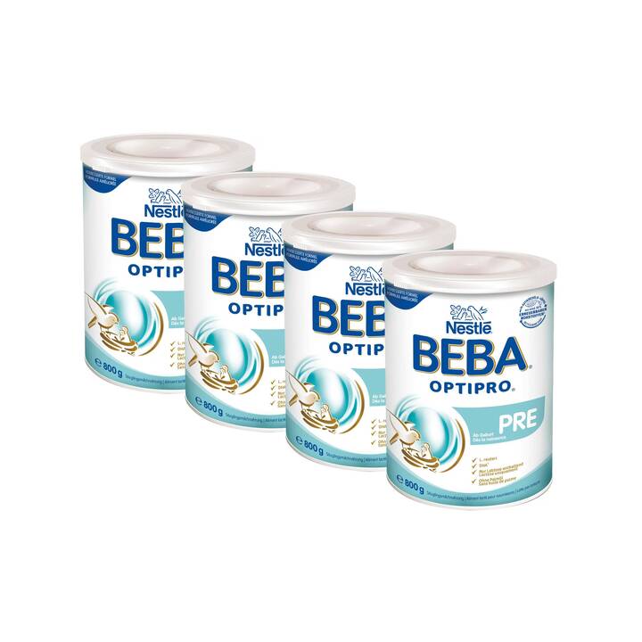 BEBA Optipro PRE Latte iniziale (4 x 800 g)