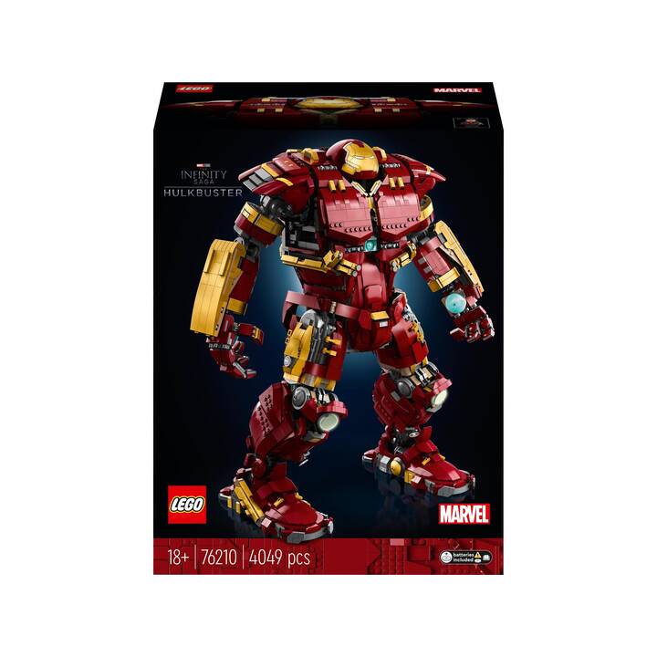 LEGO Marvel Super Heroes L’armure Hulkbuster​ (76210, Difficile à trouver)