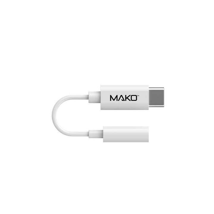 MAKO Adapter (USB C, 3.5 mm Klinke)