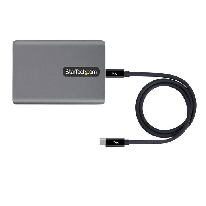 STARTECH.COM Netzwerkadapter (Thunderbolt 3, USB 3.0, 0.7 m)