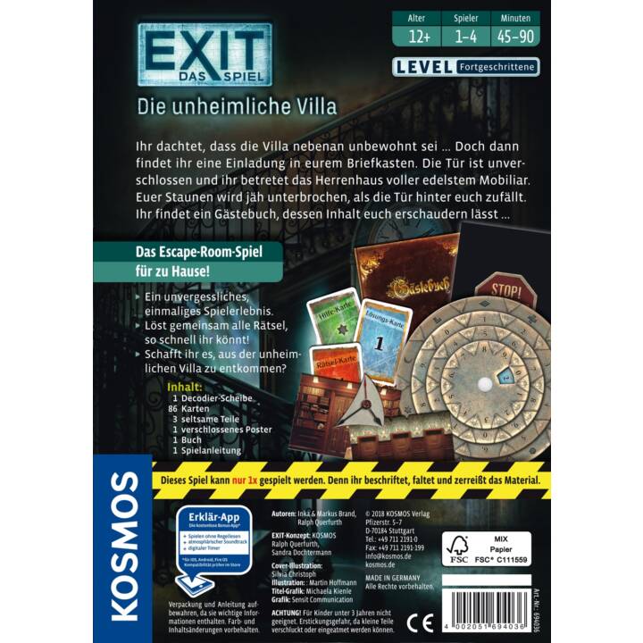 KOSMOS Exit (DE)