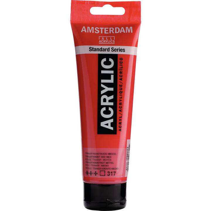 AMSTERDAM Acrylfarbe (120 ml, Rot)