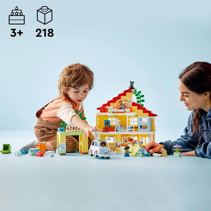 LEGO DUPLO Town 3-in-1-Familienhaus (10994)
