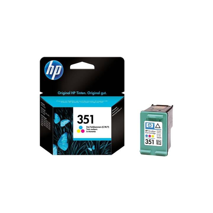 HP 351 (Jaune, Magenta, Cyan, 1 pièce)