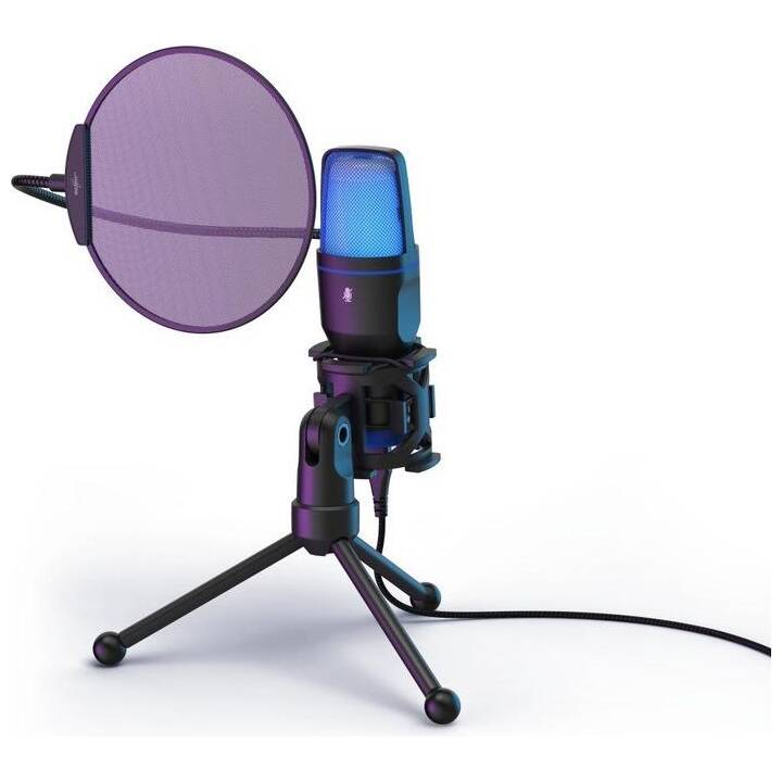 URAGE Stream 410 Microphone de table (Noir)