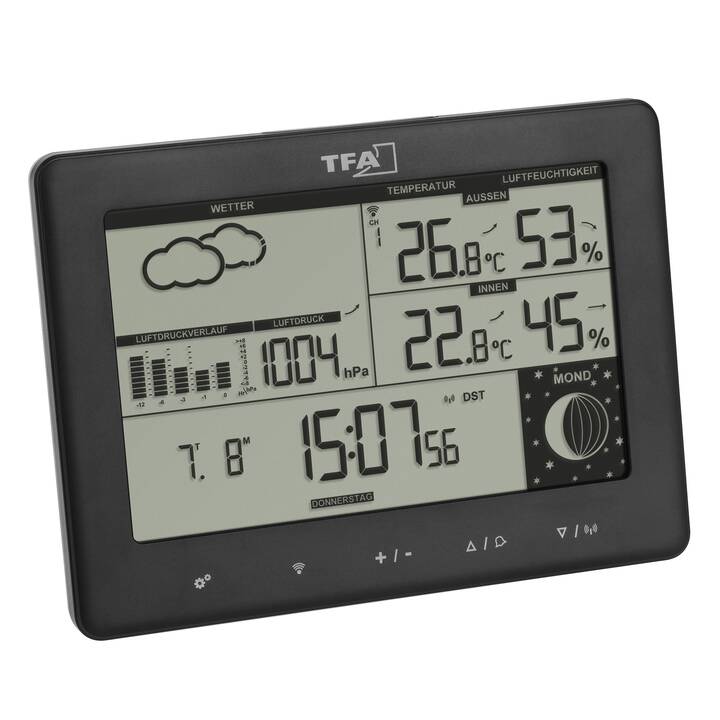 TFA Stazione meteo con radio ELEMENTS