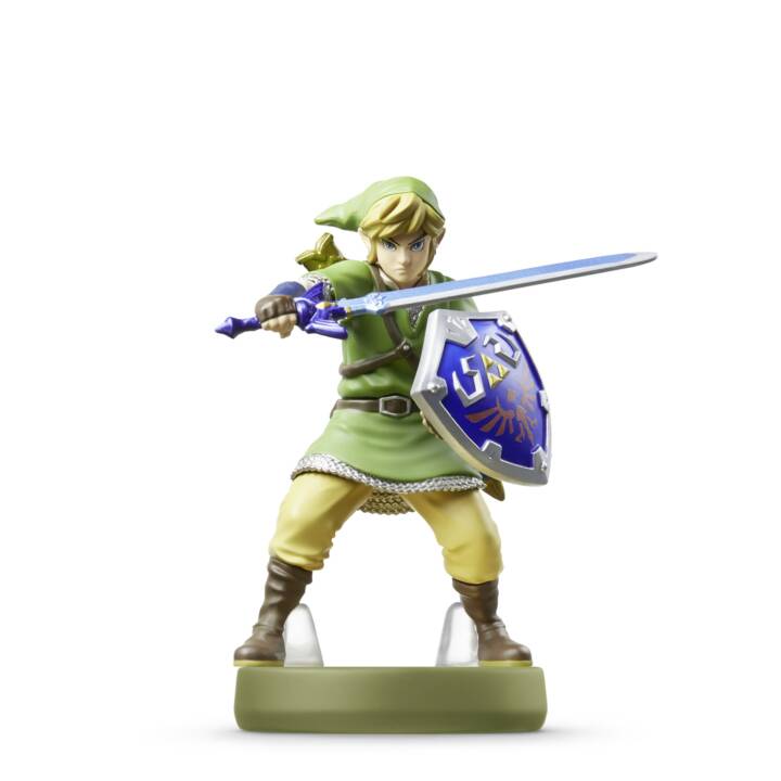 NINTENDO amiibo Link Skyward Sword Pedine (Nintendo Wii U, Nintendo 3DS XL, Nintendo 3DS, Nintendo Switch, Giallo, Verde, Blu)