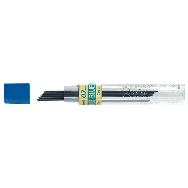 PENTEL Bleistiftmine (Blau, 12 Stück)