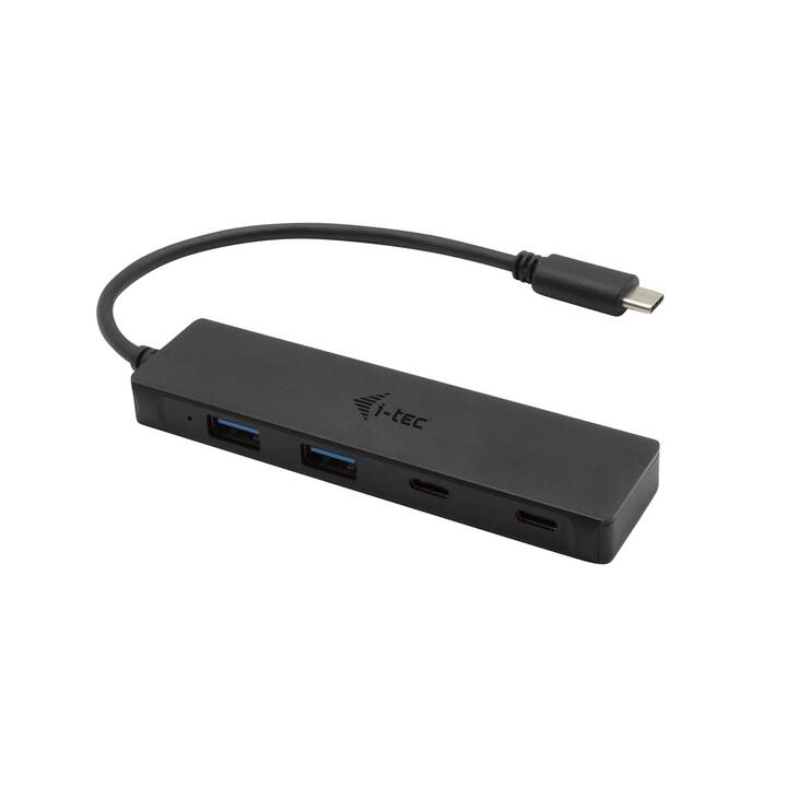 I-TEC C31HUBMETAL2A2C (2 Ports, USB Type-A, USB Type-C)