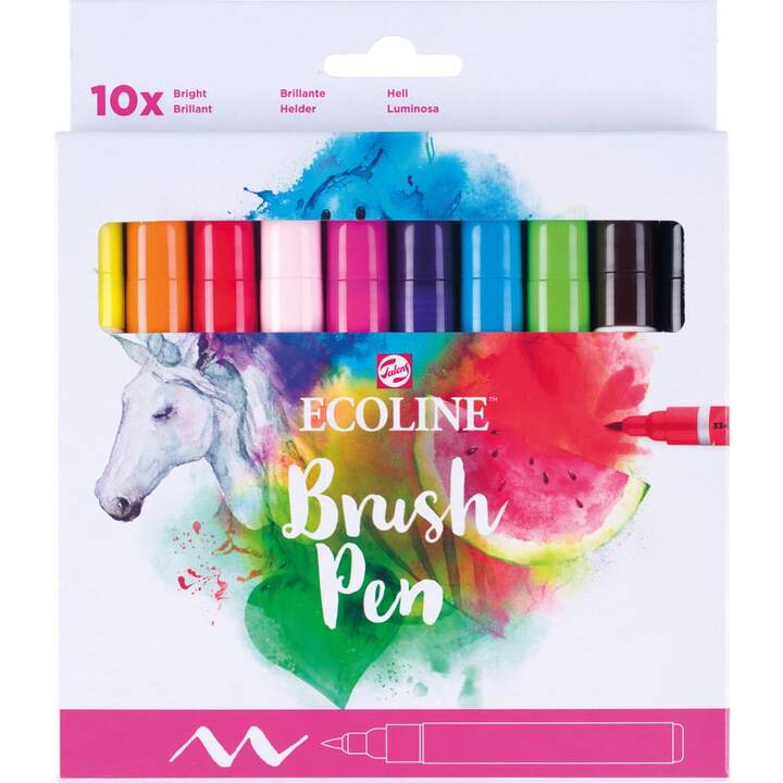 TALENS Crayon feutre (Multicolore, 10 pièce)