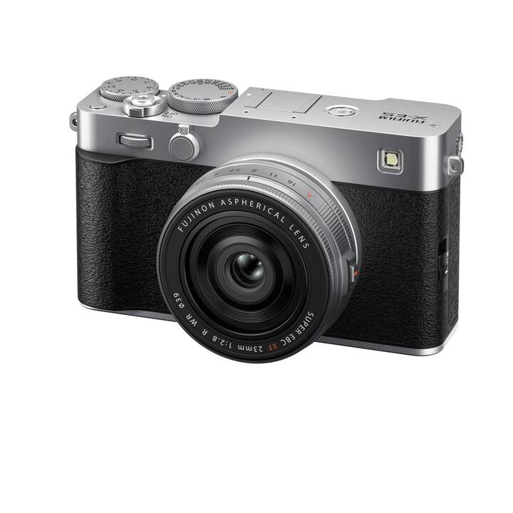 【ほぼ新品同様】FUJIFILM X-E5 FUJIFILM X-E5 Silver Kit XF23mm SG Kit (40.2 MP, APS-C, Grau