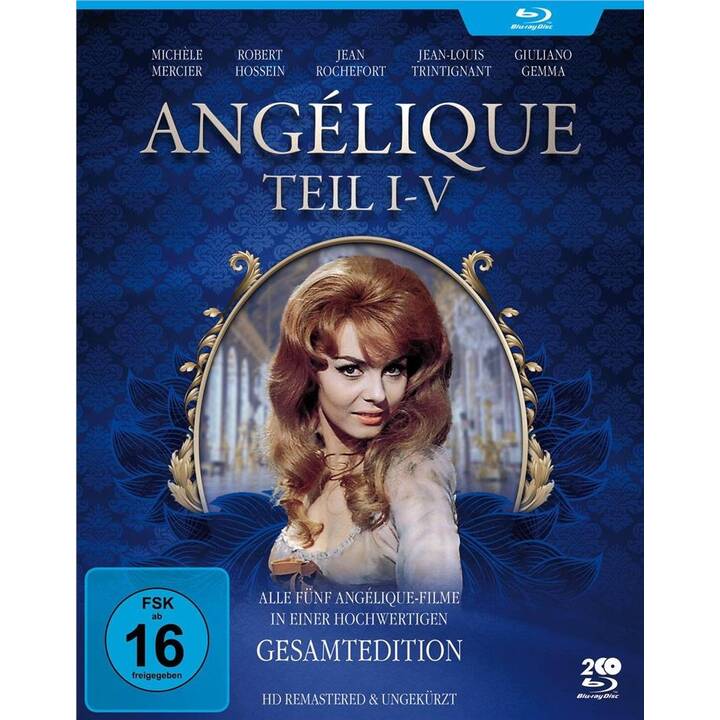 Angélique I-V Staffel 1 - 5 (Remastered, DE, FR)