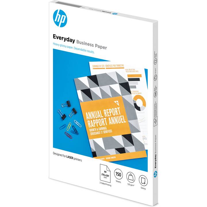 HP Fotopapier (150 Blatt, A4, 120 g/m2)