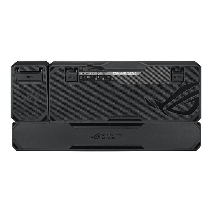 ASUS ROG Claymore II (Radio-fréquence, USB, Suisse, Câble et sans fil)