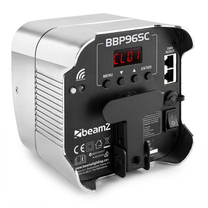 BEAMZ BBP96SC (Projecteur à point, Ultraviolet, Ambre, Bleu, Vert, Blanc, Rouge)