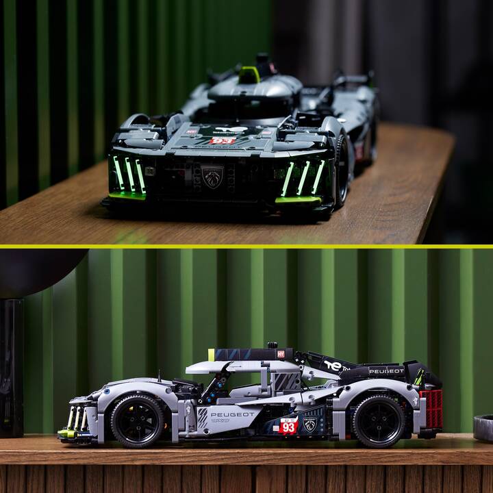 LEGO Technic PEUGEOT 9X8 24H Le Mans Hybrid Hypercar (42156)