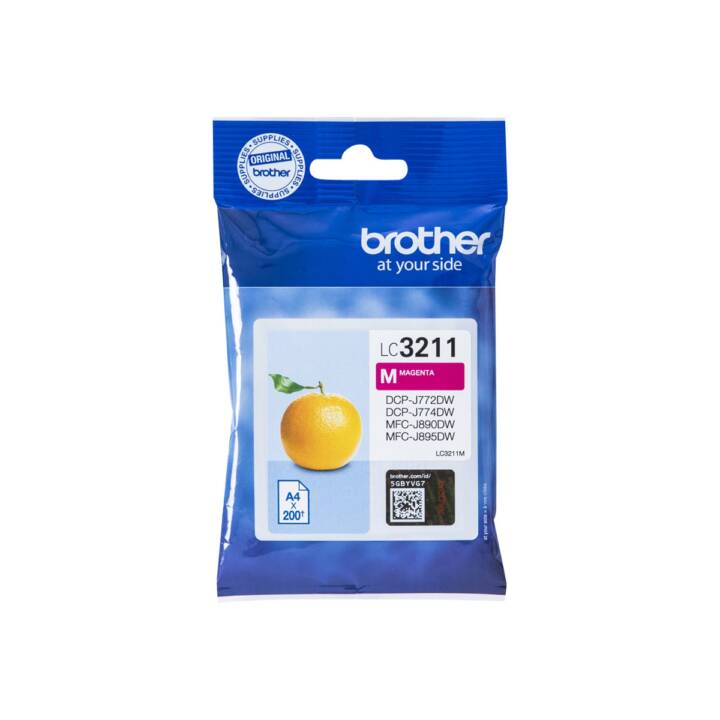 BROTHER LC-3211M (Magenta, 1 pièce)