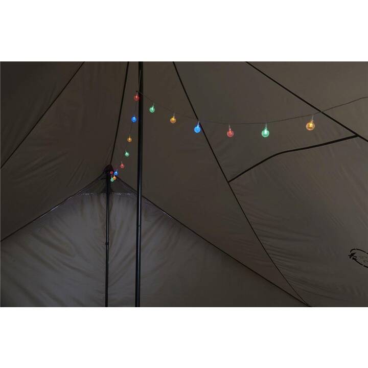 EASY CAMP Moonlight Cabin (Tenda da campeggio, Marrone, Grigio)