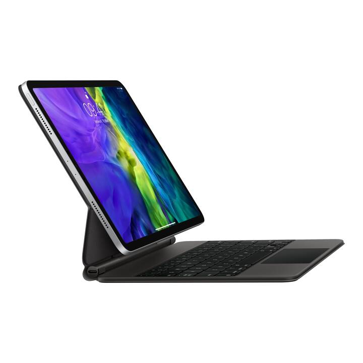 APPLE Magic Keyboard Type Cover / Tablet Tastatur (11", iPad Pro (2. Gen. 2017), iPad Air (4. Gen. 2020), iPad Pro (2016), iPad Pro (3. Gen. 2018), Schwarz)