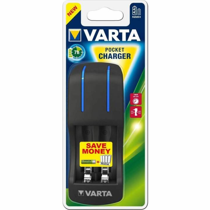 VARTA Chargeur de poche + 4x AA