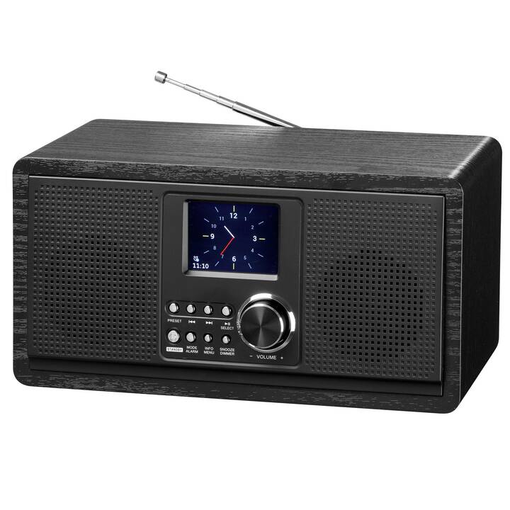 ICONNEX NE-3712 Digitalradio (Schwarz)