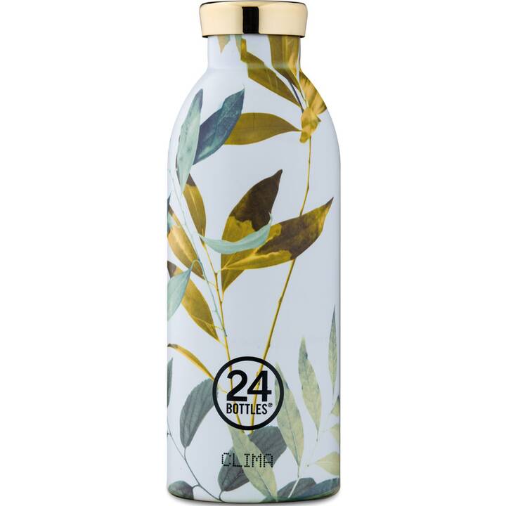 24BOTTLES Bottiglia sottovuoto Clima Tivoli (0.5 l, Verde chiaro, Verde, Bianco)