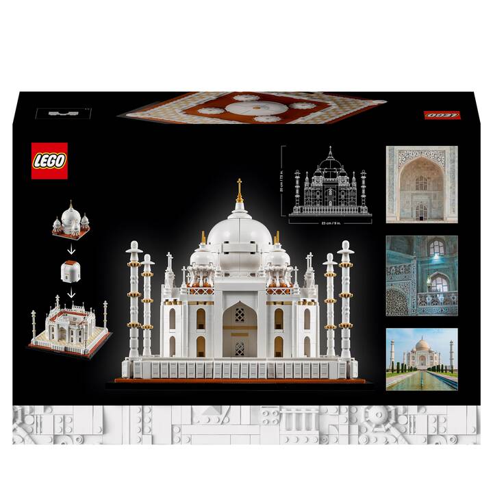 LEGO Architecture Taj Mahal (21056, seltenes Set)