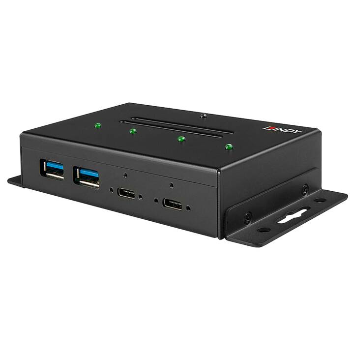 LINDY 43094 (4 Ports, USB Typ-C, USB Typ-A)