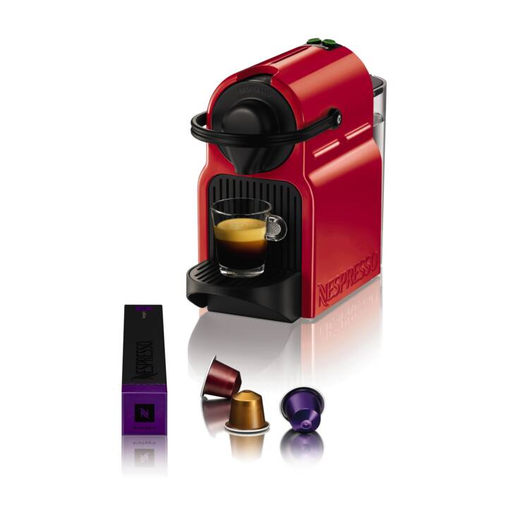 KRUPS Inissia XN1005 (Nespresso, Rouge)