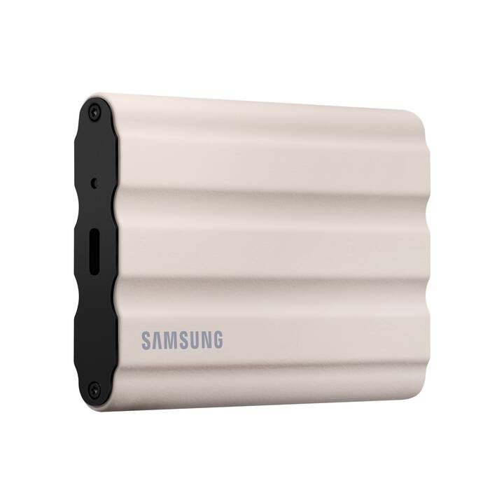 SAMSUNG T7 Shield (USB Typ-C, 1 TB, Beige)