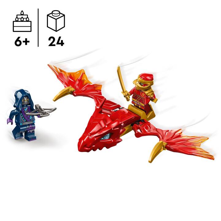LEGO Ninjago Attacco del Rising Dragon di Kai (71801)