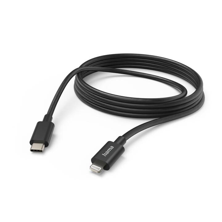 HAMA 00187274 Cavo USB (Lightning, USB C, 3 m)