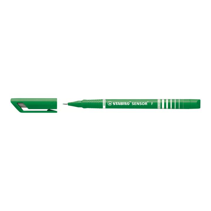 STABILO Penna a fibra (Verde, 1 pezzo)