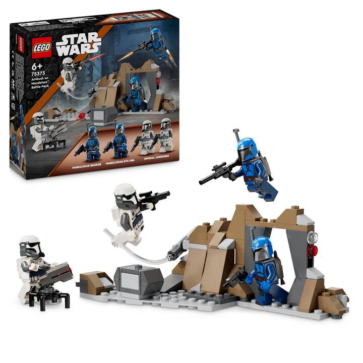 LEGO Star Wars Pack de combat de l’embuscade sur Mandalore (75373)