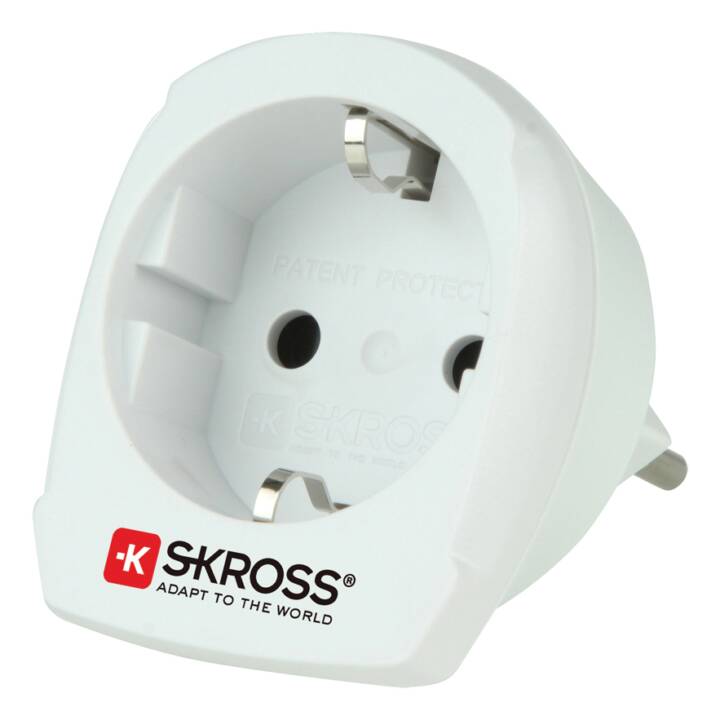 SKROSS Adaptateur de voyage World2Switzerland universal (Monde / Suisse)