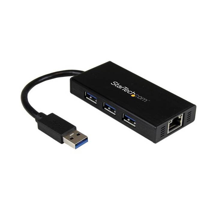 STARTECH.COM USB-Hub, Schwarz