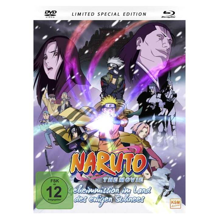Naruto - The Movie - Geheimmission im Land des ewigen Schnees (Limited Edition, DE, JA)