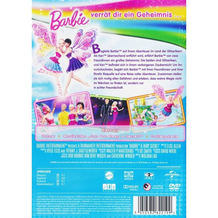 Barbie - Die geheime Welt der Glitzerfeen (EN, TR, NL, DE)
