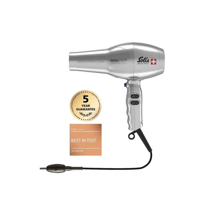 SOLIS Swiss Perfection 360° ionicPRO (2300 W, Silber)